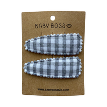 Load image into Gallery viewer, KKids hair clip, baby hair clip, hair accessories for girls, girl hair accessories, kids hair accessories, baby hair accessories, baby hair pin, baby hair clip, eco-friendly baby hair accessories, eco-friendly kids hair accessories, cotton hair clip, cotton hair pin, Dubai, Abu Dhabi, UAE