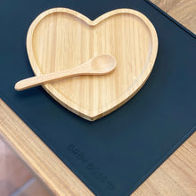 Load image into Gallery viewer, BBaby Boss ME silicone placemat is made of soft food-grade silicone (0% BPA, PVC and phthalates). The comfortable size and the raised edges help contain spills, and the the grippy bottom clings to most smooth surfaces to prevent sliding. Baby placemat, kids placemat, toddler placemat. Dubai, Abu Dhabi, UAE.