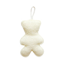 Load image into Gallery viewer, Baby Boss ME bath sponge is made from natural loofah plant. The soft plant fibres help cleaning and gently exfoliating any type of skin. The sponge is free from any fragrance, chemicals or plastic, and it is 100% biodegradable. Kids sponge. Kids loofah sponge. Dubai, Abu Dhabi, UAE.
