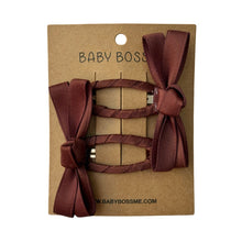 Load image into Gallery viewer, Kids Hair Clip Small Bow (5 colours)
