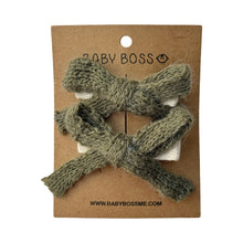 Load image into Gallery viewer, Kids Hair Clip Wool (3 colours)
