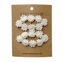 Load image into Gallery viewer, Kids hair clip, baby hair clip, hair accessories for girls, girl hair accessories, kids hair accessories, baby hair accessories, baby hair pin, baby hair clip, eco-friendly baby hair accessories, eco-friendly kids hair accessories, cotton hair clip, cotton hair pin, Dubai, Abu Dhabi, UAE
