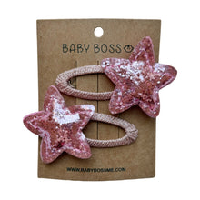 Load image into Gallery viewer, Kids hair clip, baby hair clip, hair accessories for girls, girl hair accessories, kids hair accessories, baby hair accessories, baby hair pin, baby hair clip, eco-friendly baby hair accessories, eco-friendly kids hair accessories, cotton hair clip, cotton hair pin, Dubai, Abu Dhabi, UAE
