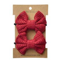 Load image into Gallery viewer, Kids hair clip, baby hair clip, hair accessories for girls, girl hair accessories, kids hair accessories, baby hair accessories, baby hair pin, baby hair clip, eco-friendly baby hair accessories, eco-friendly kids hair accessories, cotton hair clip, cotton hair pin, hair tie, girls hair tie, girls hair tie bow, Dubai, Abu Dhabi, UAE
