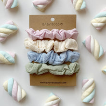 Load image into Gallery viewer, Kids hair tie, kids hair scrunchie, eco-friendly, hair accessories for girls, girls hair accessories, girls hair ties, cute hair accessories for girls, Dubai, Abu Dhabi, UAE
