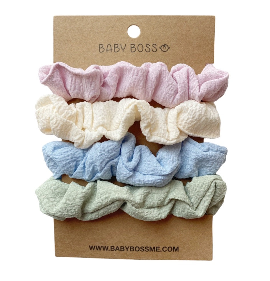Kids hair tie, kids hair scrunchie, eco-friendly, hair accessories for girls, girls hair accessories, girls hair ties, cute hair accessories for girls, Dubai, Abu Dhabi, UAE