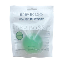 Load image into Gallery viewer, Baby Boss ME konjac jelly soap made of natural ingredients and is 100% biodegradable. The soap is suitable for the whole family and all skin types, including sensitive, making it safe also for infants. The soap is hydrating, non-irritating and contains no soap base or artificial colours. The colours are derived from natural plant extracts. The ball shape and soft texture of the soap are making it fun for kids to use. Being soap free, it also has less foam and is easier to rinse off.

Dubai, UAE
