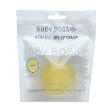 Load image into Gallery viewer, Baby Boss ME konjac jelly soap made of natural ingredients and is 100% biodegradable. The soap is suitable for the whole family and all skin types, including sensitive, making it safe also for infants. The soap is hydrating, non-irritating and contains no soap base or artificial colours. The colours are derived from natural plant extracts. The ball shape and soft texture of the soap are making it fun for kids to use. Being soap free, it also has less foam and is easier to rinse off.

Dubai, UAE
