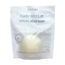 Load image into Gallery viewer, Baby Boss ME konjac jelly soap made of natural ingredients and is 100% biodegradable. The soap is suitable for the whole family and all skin types, including sensitive, making it safe also for infants. The soap is hydrating, non-irritating and contains no soap base or artificial colours. The colours are derived from natural plant extracts. The ball shape and soft texture of the soap are making it fun for kids to use. Being soap free, it also has less foam and is easier to rinse off.

Dubai, UAE
