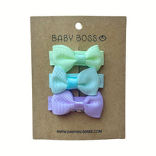 Load image into Gallery viewer, Kids hair clip, baby hair clip, hair accessories for girls, girl hair accessories, kids hair accessories, baby hair accessories, baby hair pin, baby hair clip, eco-friendly baby hair accessories, eco-friendly kids hair accessories, cotton hair clip, cotton hair pin, Dubai, Abu Dhabi, UAE
