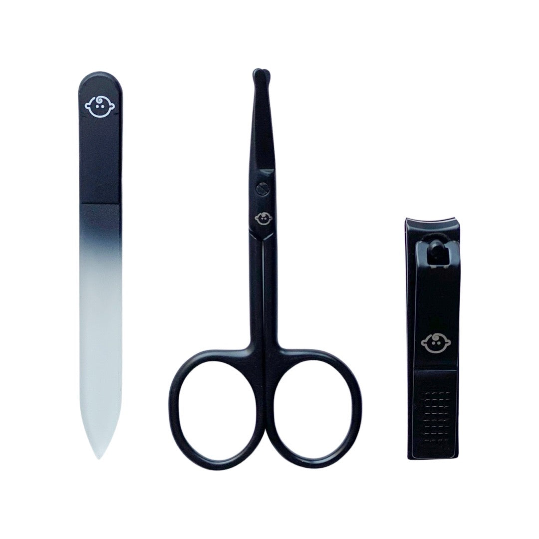 Neonate Care Baby Nail Trimmer Grooming Scissors & Nail Clipper Set Kit  Manicure Set of 4 Pcs with Box Kids Nail Cutter (Color May Vary) Online in  India, Buy at Best Price