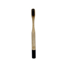 Load image into Gallery viewer, Baby Boss ME toothbrush is a sustainable alternative to regular non-recyclable plastic toothbrushes. The biodegradable handle is made of BPA free, organic and sustainably-grown bamboo, and for the bristles we have used extra soft BPA free nylon. Eco-friendly kids toothbrush, toddler toothbrush. Dubai, Abu Dhabi, UAE.
