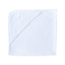 Load image into Gallery viewer, Baby Boss Baby Hooded Towel is made from extra soft, non-irritable and absorbent 4-layered organic cotton muslin which is perfect for wrapping your baby boss after their bath time. The towel contains no harmful dye or chemicals and is suitable for newborns and toddlers alike. The generous size of the towel and the practical hood ensure that your baby is kept dry and warm from head to toe. Dubai, Abu Dhabi, UAE
